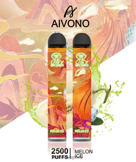 Melon Ice Aivono AIM SNAKE 2500 V2D4311 | Aivono Vape NZ